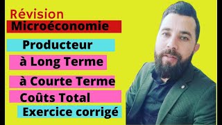 Théorie du Producteur  Fonction à long terme et à courte terme QuestionRéponse [upl. by Idel472]