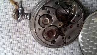 Chronometre Cortebert Watch Co Suisse cal 534 Working Condition [upl. by Ecinue]