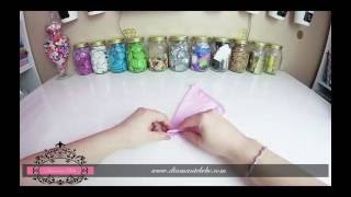 How to Make a Washcloth Rose [upl. by Asnerek]