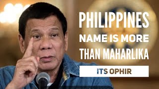 TAMA SI MARCOS  DUTERTE ITS NAME IS MORE THAN MAHARLIKAIts OPHIR [upl. by Findlay]