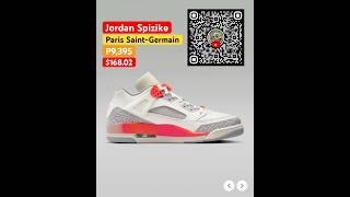 Jordan Spizike Low Paris Saint Germain nike shortsvideo sports basketball nba [upl. by Terhune305]