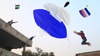 Kite Vs All Village Boy Going School First Day  Kite Flying [upl. by Hamimej426]