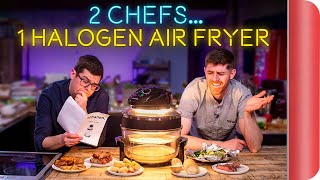 2 Chefs Test a Halogen Air Fryer  Sorted Food [upl. by Vidal184]