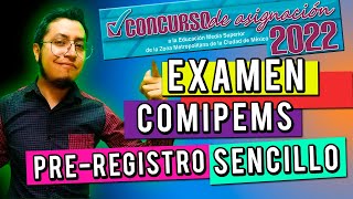 EXAMEN COMIPEMS 2023  PREREGISTRO TUTORIAL [upl. by Yarvis854]