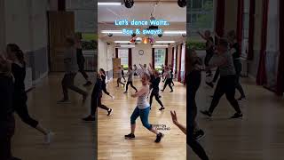 Lets dance Waltz Box amp sways💃🏻🔥🪩🕺🏽ballroomburn dance dancefitness danceschool danceworkout [upl. by Ocire]