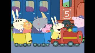 Peppa Pig Grandpas Train To The Rescue [upl. by Ocsic891]