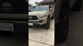 Goodyear Ultra Terrain AT 26575R16 tires Tacoma TRD Off Road [upl. by Auqenahs]