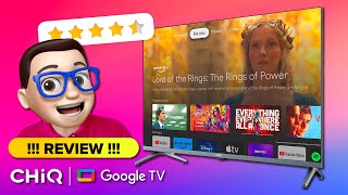 CHiQ TV L32H8CG  Smart TV CHiQ con Google TV 🔥  Unboxing y Review ✅ [upl. by Girardi]