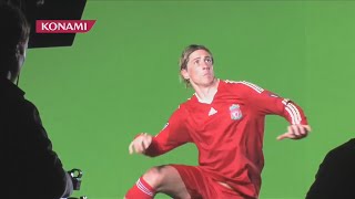 Fernando Torres Behind The Scenes Of Trailer For PES 2010 [upl. by Assetnoc390]