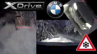 BMW xdrive  Härtetest im Schnee [upl. by Oiuqise]