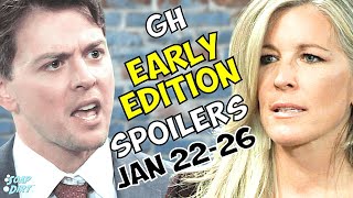 General Hospital Early Spoilers Jan 2226 2024 Carly Rages amp Michael Cringes gh generalhospital [upl. by Vladimir]