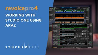 Working with Revoice Pro 4 and Studio One using ARA2 [upl. by Rafe]