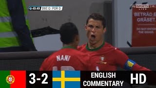 Portugal vs Sweden 32 World Cup 2014 PlayOff  All Goals amp Extended Highlights 19112013 HD [upl. by Maire388]