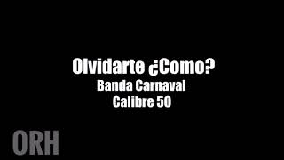 Te Volvería A Elegir  Karaoke Norteño Banda Calibre 50 [upl. by Fanestil380]