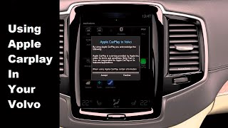 Volvo Tips on How to set up Apple CarPlay in your Volvo XC90 Volvo XC60 Volvo XC40 and [upl. by Andromede827]