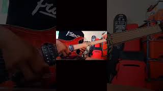 ax7  Hail to the king guitar solo cover guitarcustom guitar fyp avengedsevenfold guitarsolo [upl. by Soelch598]