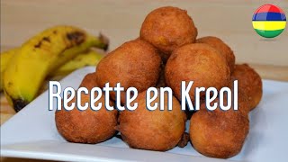 Recette Gateau Banane Kreol Morisien [upl. by Akiemahs720]