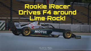 iRacing F4 around Lime Rock Park new to iRacing [upl. by Adnilak]