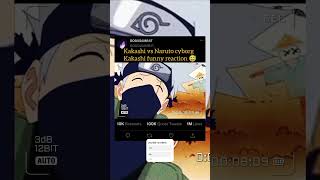 Kakashi reaction 😅new naruto anime [upl. by Adiuqal697]