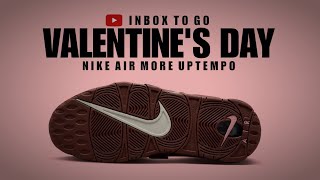 VALENTINES DAY 2023 Nike Air More Uptempo 96 DETAILED LOOK  OFFICIAL RELEASE DATE [upl. by Schwing8]