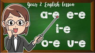 PHONICS YEAR 2  ae  ee  ie  oe  ue [upl. by Dloraj]