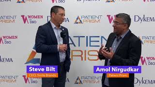 Dykema Conference 2021Amol Nirgudkar CEO of Patient Prism Interviews Smile Brands CEO Steve Bilt [upl. by Blandina]