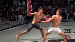 OSCAR quotLA ROCAquot MERCHAN VS JOHN TACHA  VICTORY MMA COLOMBIA [upl. by Otineb]