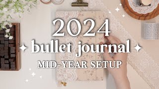 📚 2024 Bullet Journal MidYear Setup [upl. by Reiche]