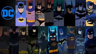 Batman Evolution Animated TV Shows and Movies  2019 80th Anniversary [upl. by Malca]