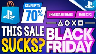 The PSN BLACK FRIDAY 2024 Sale Absolutely SUCKS [upl. by Eetnahs]