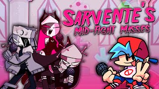 FINALMENTE ME ENFRENTO A SARVENT  FNF Sarventes MidFight Masses FULL WEEK [upl. by Ahsyle]