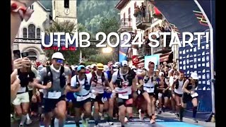 UTMB 2024 LIVE Chamonix START for the 171k  Salida Chamonix 171k [upl. by Honig560]