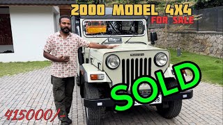 Mahindra CL500 MDI  2000 Model Company 4x4 For sale [upl. by Ecinahc396]