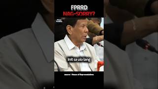 FPRRD NAGSORRY Duterte EJK QuadCom [upl. by Annairda]