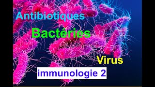 Vidéo N°16 Term ST2S Immunologie 2 BactériesVirusAntibiotiques [upl. by Bills]