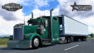 Kenworth W900 amp Zeemods Cummins N14 5quot BRUTAL Jake Brake  PURE Sound  American Truck Simulator [upl. by Ailahtan105]