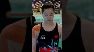 Chang Yanis Great Performance Diving World Cup 2024 in Montreal ChangYani dive [upl. by Adniram]