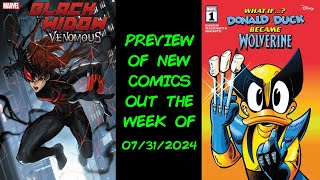 New Comic Book Day Preview What To Buy For The Week Of 07312024 [upl. by Olinde]