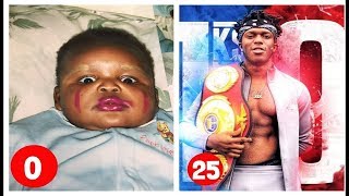 kSI  From 0 To 25 years old  KSI body transformations [upl. by Sibie]