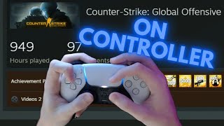 This Is What 1K Hours of CSGO On Controller Looks Like [upl. by Nevs104]