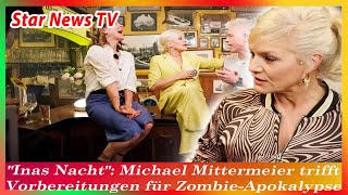 Inas Nacht Michael Mittermeier trifft Vorbereitungen für Zombie Apokalypse [upl. by Roma236]