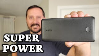 Anker Portable Charger PowerCore Essential 20000mAh Power Bank with PowerIQ Technology [upl. by Lirva]