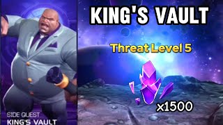 MCOC Kings Vault  Threat Level 5 April 2024 Side Quest Marvel Contest of Champions [upl. by Ylen467]