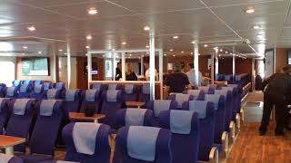 Inside Seastreak’s new ferry the Commodore [upl. by Namref962]