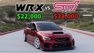 Subaru WRX or STI Is the WRX… BETTER [upl. by Victor]