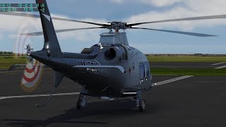 AW109SP Agusta by XTrident  First Flight and Impressions [upl. by Jammin]