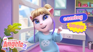 Meet Your New BFF 🤩 My Talking Angela 2 💖 Trailer Sneak Peek [upl. by Suirtimed]