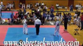 Combates de Taekwondo WTF Very Good Fight [upl. by Kalasky]