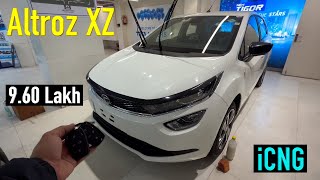 Tata Altroz 2024 iCNG XZ ₹960 लाख  Feature Loaded CNG Hatchback [upl. by Jotham]