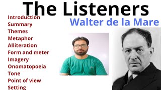 The Listeners by Walter de la Mare detailed explanation Qaisar Bashir [upl. by Ahsil]